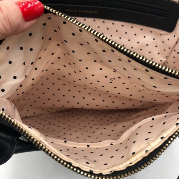 STELLA & DOT "Change It Up" The Shift Perf Eyelet Laser Cutout Tote Bag - Picture 8 of 12